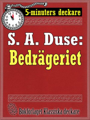 cover image of Bedrägeriet. Berättelse